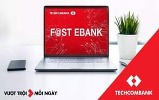 Techcombank điều chỉnh thời gian giao dịch trên F@st EBank