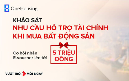 Techcombank và OneHousing triển khai khảo sát về nhu cầu hỗ trợ tài chính khi mua bất động sản