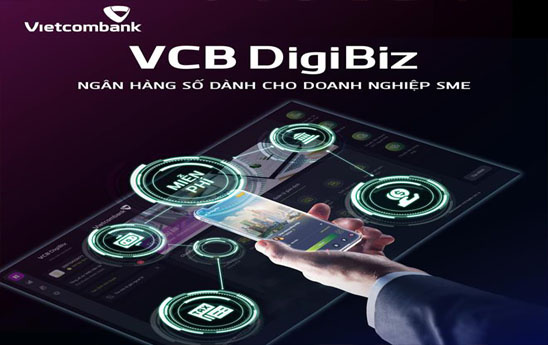 Ngân hàng số dành cho doanh nghiệp VCB Digibank cập nhật tính năng mới