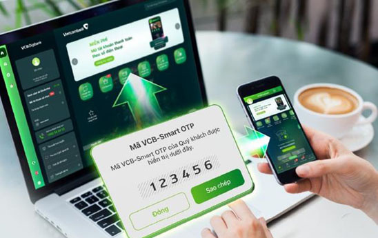 VCB Digibank giảm hạn mức giao dịch xác thực bằng SMS OTP