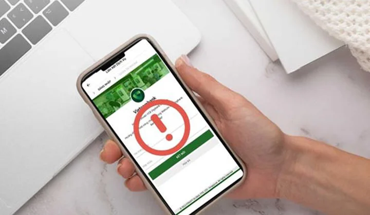 Vietcombank cảnh báo rủi ro khi khách hàng chia sẻ thông tin đăng nhập dịch vụ ngân hàng số với bên thứ ba