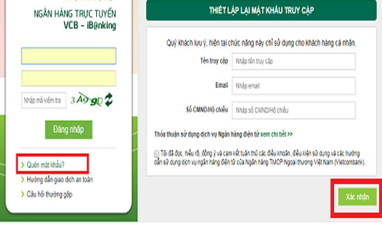 Vietcombank hướng dẫn sử dụng tính năng cấp mật khẩu trực tuyến cho dịch vụ VCB Digibank