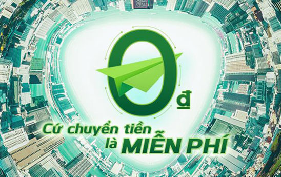 Vietcombank miễn giảm phí chuyển tiền và phí duy trì trên ngân hàng số VCB Digibank