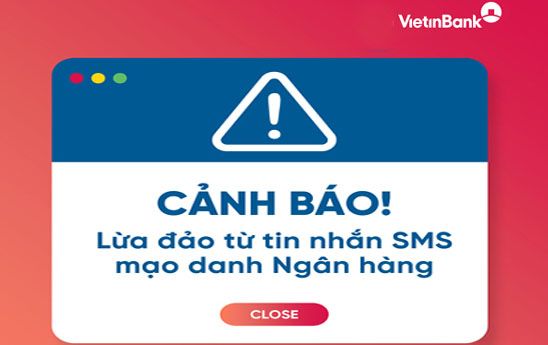 VietinBank cảnh báo lừa đảo giả mạo tin nhắn SMS