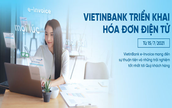 VietinBank thông báo phát hành hóa đơn điện tử