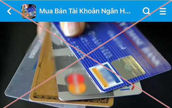 Cục An ninh mạng khuyến cáo về "bẫy" mua bán tài khoản ngân hàng