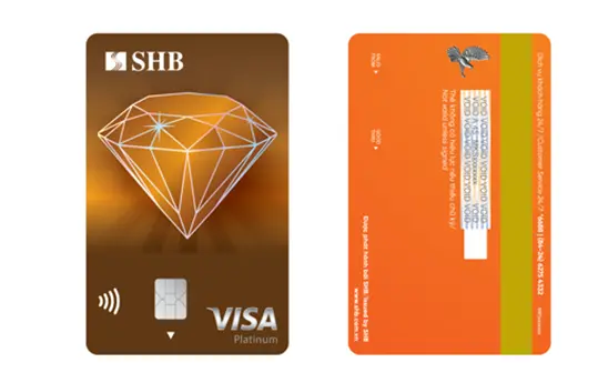 Thẻ tín dụng SHB Visa Platinum/Visa Platinum Star sẽ được điều chỉnh theo biểu phí mới
