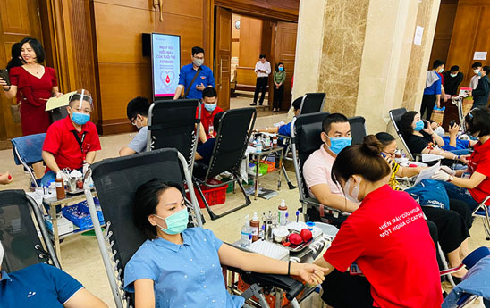 Agribank Hồ Chí Minh tham gia hiến máu tình nguyện