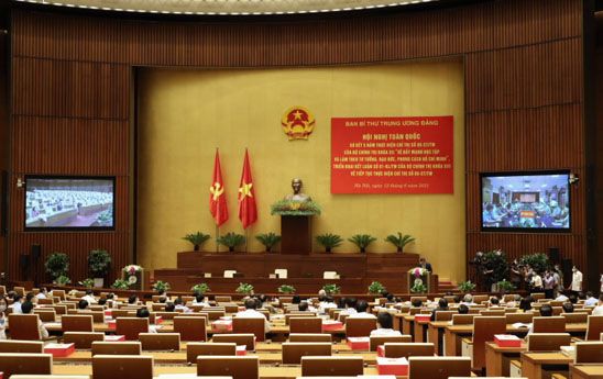 Hội nghị trực tuyến toàn quốc sơ kết 5 năm thực hiện Chỉ thị số 05-CT/TW của Bộ Chính trị khóa XII
