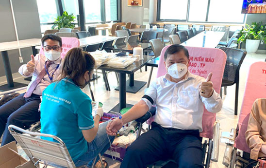 SCB tổ chức ngày hội hiến máu nhân đạo 2022