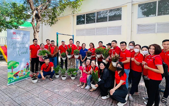 “SeABankers vì cuộc sống xanh” lan tỏa thông điệp tích cực bảo vệ môi trường