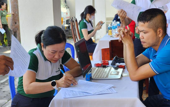 Vietcombank Tây Ninh tham gia hiến máu nhân đạo