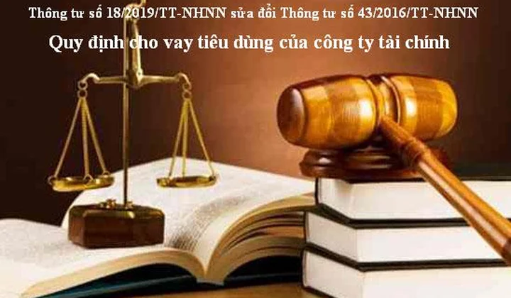 Sửa đổi, bổ sung một số điều quy định cho vay tiêu dùng của công ty tài chính