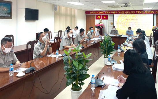 Tổ chức đối thoại tháo gỡ khó khăn vướng mắc trong thi hành án tại TP. HCM