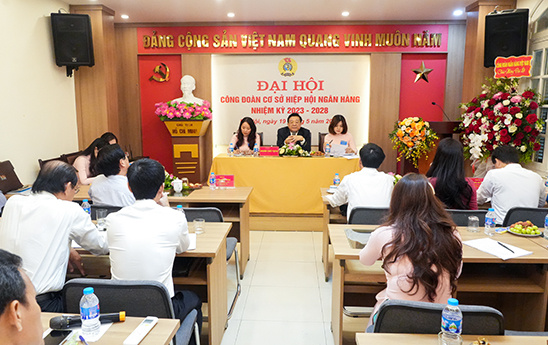 Tổ chức thành công Đại hội công đoàn cơ sở Hiệp hội Ngân hàng nhiệm kỳ 2023 - 2028