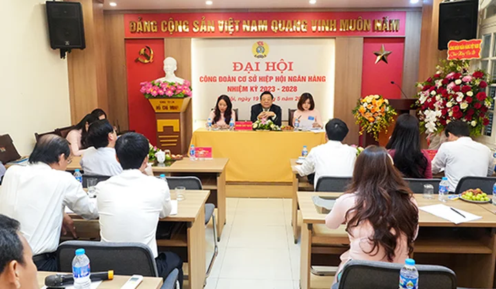 Tổ chức thành công Đại hội công đoàn cơ sở Hiệp hội Ngân hàng nhiệm kỳ 2023 - 2028