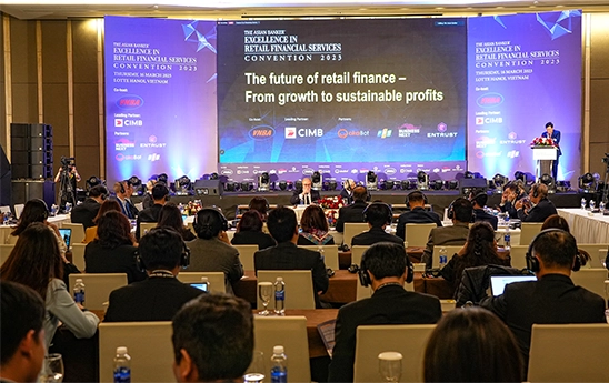 Hội nghị "Dịch vụ Tài chính Bán lẻ xuất sắc năm 2023"