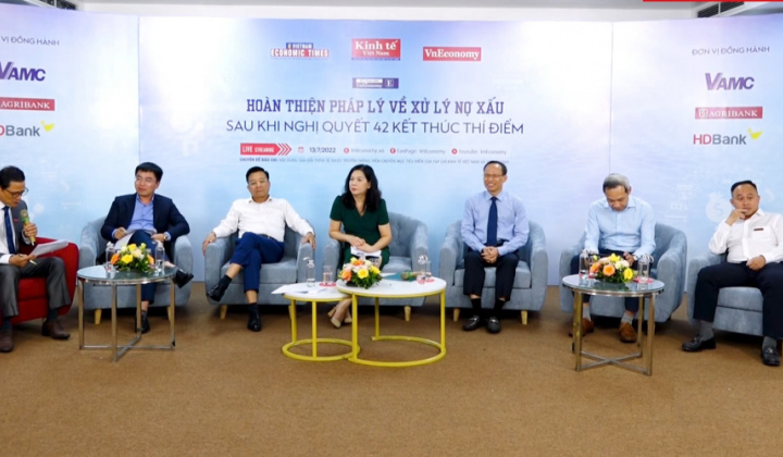 Đối thoại chuyên đề: "Hoàn thiện pháp lý về nợ xấu sau khi Nghị quyết 42 kết thúc thí điểm"