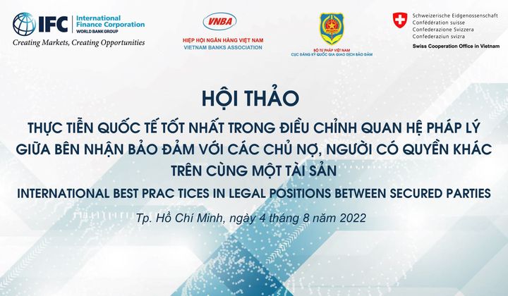 Hội thảo thực tiễn quốc tế về xử lý tài sản bảo đảm (Phần 1)
