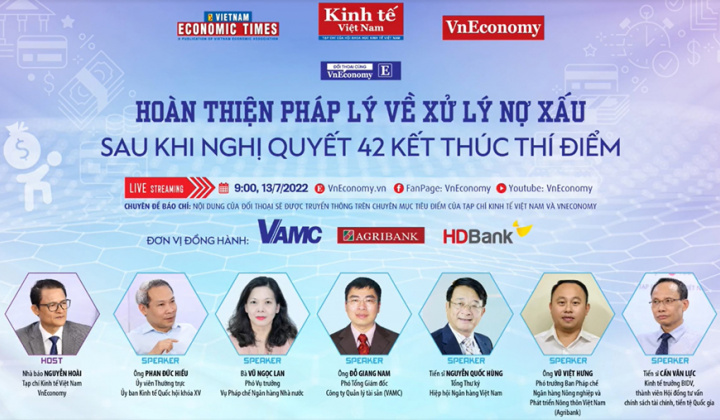 Tổng Thư ký Nguyễn Quốc Hùng tham dự đối thoại chuyên đề: "Hoàn thiện pháp lý về nợ xấu sau khi Nghị quyết 42 kết thúc thí điểm"
