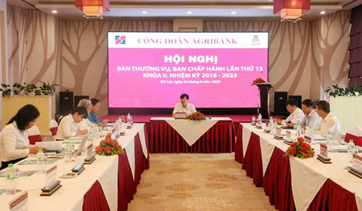 Hội nghị Ban Chấp hành Công đoàn Agribank lần thứ 13 nhiệm kỳ 2018-2023