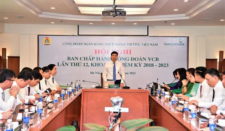 Vietcombank tổ chức thành công Hội nghị Ban Chấp hành Công đoàn lần thứ 12