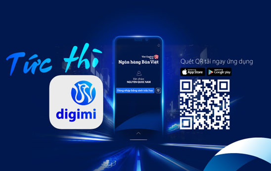 Viet Capital Bank chính thức ra mắt ứng dụng ngân hàng số mới digimi
