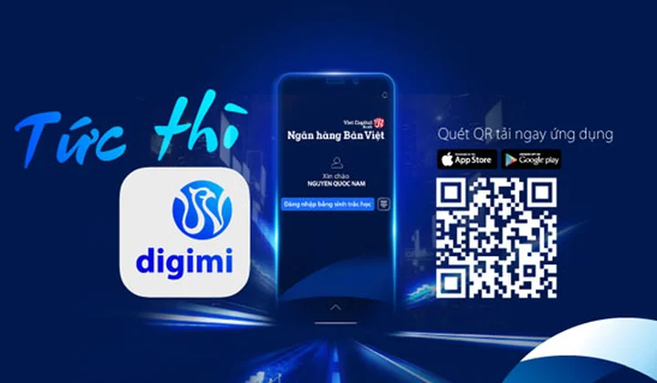 Viet Capital Bank chính thức ra mắt ứng dụng ngân hàng số mới digimi
