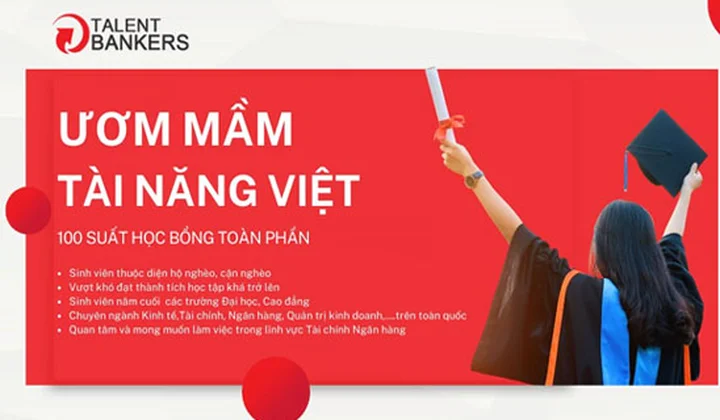 Cơ hội nhận học bổng dành cho các sinh viên nghèo vượt khó