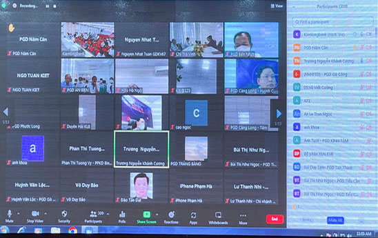 KienlongBank tổ chức chương trình tập huấn Nghiệp vụ thu hồi nợ