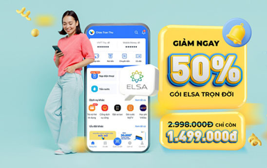 VNPT Money giảm giá 50% khóa học ELSA PRO trọn đời