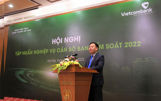 Vietcombank tổ chức tập huấn nghiệp vụ dành cho cán bộ Ban Kiểm soát năm 2022