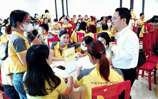 Vietnam Post tổ chức đào tạo “Kỹ năng bán hàng và giám sát bán hàng”