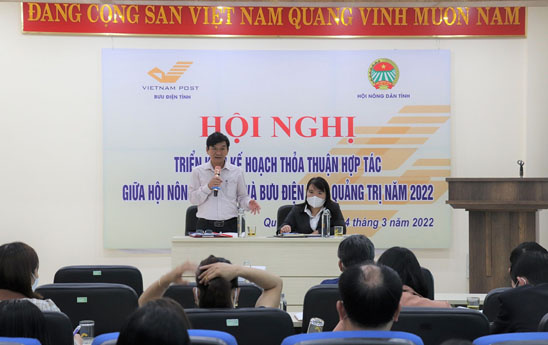 Bưu điện Quảng Trị hỗ trợ nông dân chuyển đổi số trong sản xuất và tiêu thụ nông sản, hàng hóa