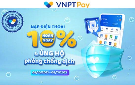 Cùng VNPT Pay chung tay đánh bay đại dịch