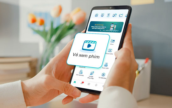 Đặt vé xem phim trên ứng dụng BIDV SmartBanking