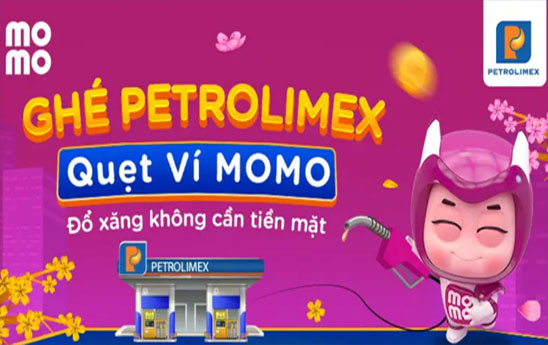 Ghé Petrolimex, quẹt Ví MoMo đổ xăng không cần tiền mặt