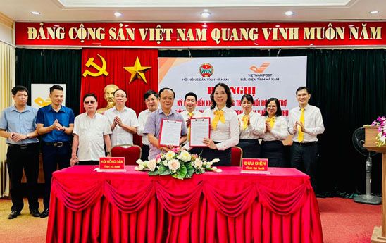 Hợp tác hỗ trợ nông dân Hà Nam chuyển đổi số trong sản xuất và tiêu thụ nông sản, hàng hóa