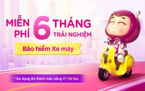 MoMo miễn phí cho khách hàng trải nghiệm 6 tháng Bảo hiểm Xe máy