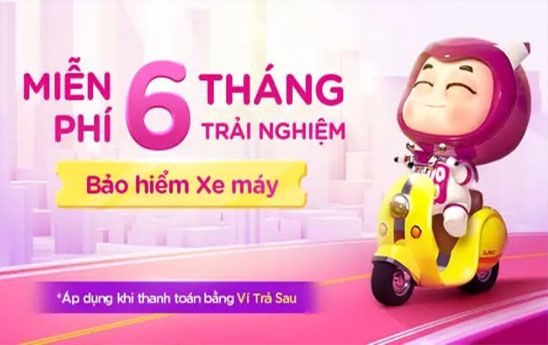 MoMo miễn phí cho khách hàng trải nghiệm 6 tháng Bảo hiểm Xe máy