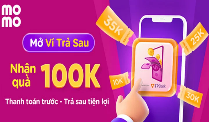 Mở Ví Trả Sau, nhận quyền lợi miễn 3 tháng phí dịch vụ