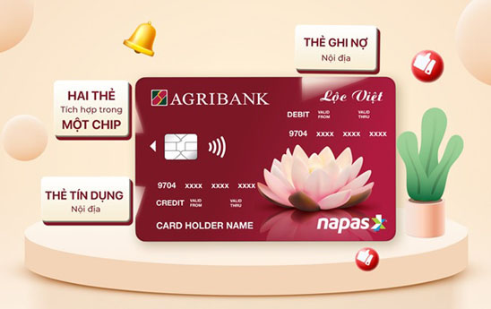 NAPAS phối hợp với Agribank phát triển Thẻ kép “2 trong 1” đa tiện tích