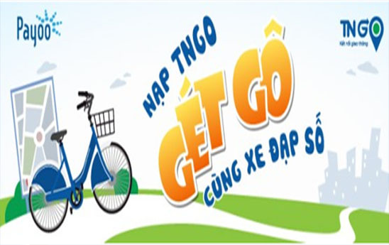 Nạp tài khoản TNGO, trải nghiệm xe đạp công nghệ số đầu tiên tại Việt Nam