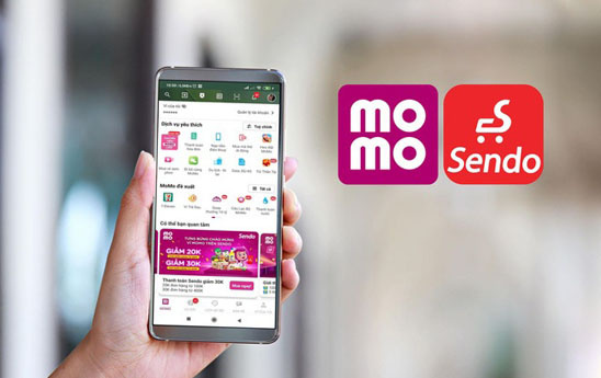Người dùng dễ dàng thanh toán Sendo bằng Ví MoMo