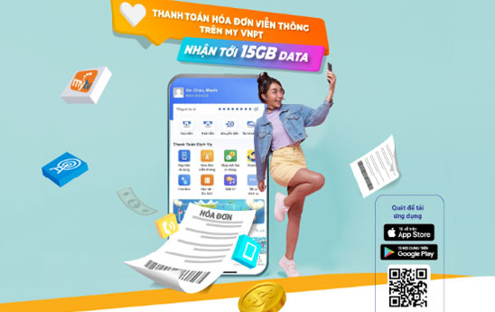 Nhận tới 15GB miễn phí với app My VNPT