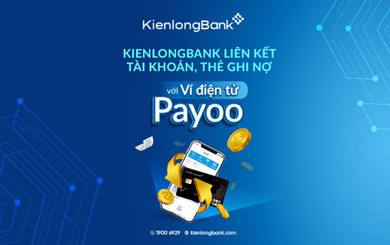 Payoo kết nối thanh toán với KienlongBank