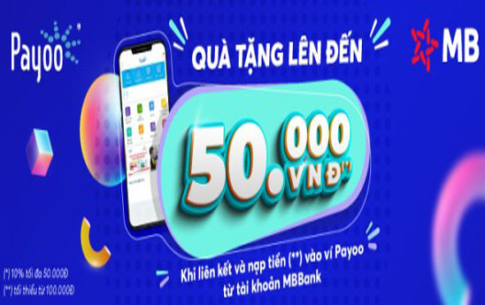 Payoo ưu đãi dành cho khách hàng nạp tiền lần đầu vào Ví