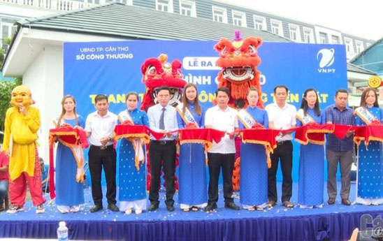 Ra mắt mô hình chợ thanh toán không dùng tiền mặt tại Cần Thơ