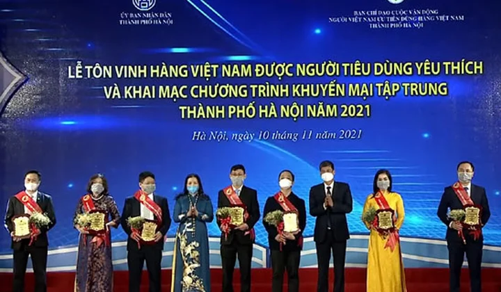 Sàn Postmart.vn được vinh doanh TOP 1 'Hàng Việt Nam được người tiêu dùng yêu thích 2021”