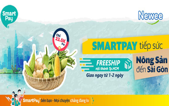 SmartPay tiếp sức nông sản đến TP. Hồ Chí Minh